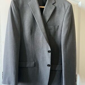 Chaps Dark Gray Suit Jacket